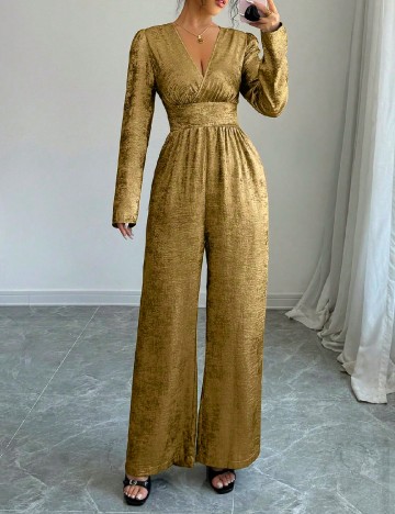 Salopeta SHEIN, auriu