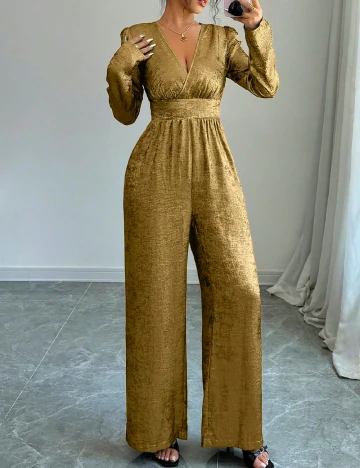 Salopeta SHEIN, auriu