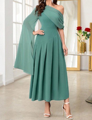 Rochie lunga SHEIN, turcoaz