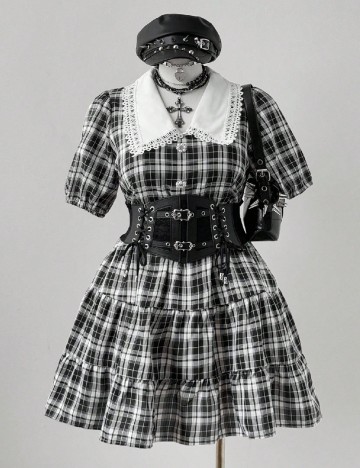 
						Rochie scurta SHEIN CURVE, negru