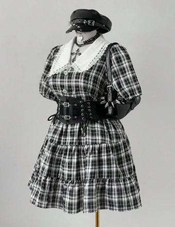 Rochie scurta SHEIN CURVE, negru