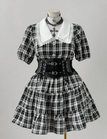 Rochie scurta SHEIN CURVE, negru