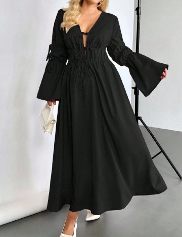Rochie lunga SHEIN CURVE, negru