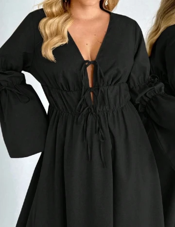 Rochie lunga SHEIN CURVE, negru