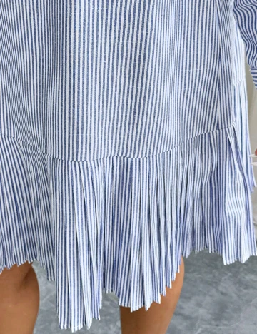 Rochie scurta SHEIN CURVE, albastru