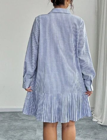 Rochie scurta SHEIN CURVE, albastru