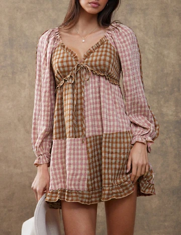 Rochie scurta SHEIN, mix culori