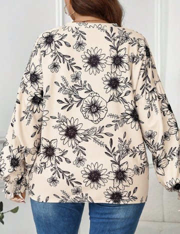 Bluza SHEIN CURVE, crem