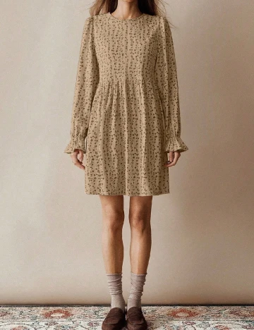 Rochie scurta SHEIN, maro