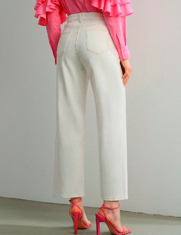 Blugi MOTF, ecru