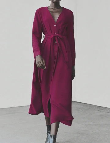 Rochie medie SHEIN, mov