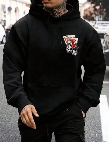 
						Hanorac SHEIN, negru