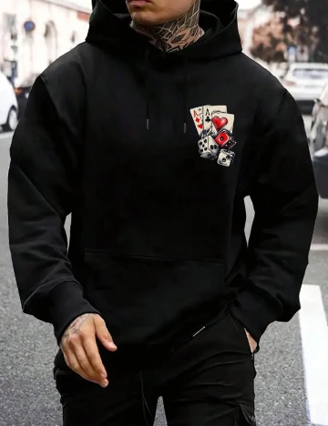 Hanorac SHEIN, negru