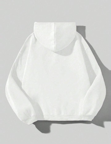 Hanorac SHEIN CURVE, alb