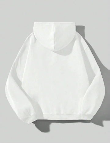 Hanorac SHEIN CURVE, alb