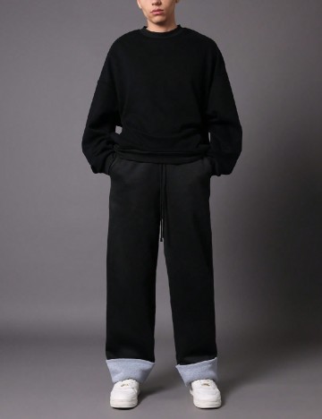 
						Fusta pantalon SUMWON, negru