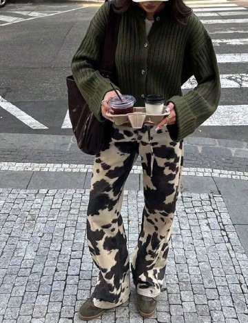 Cardigan SHEIN, verde