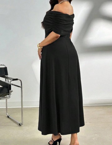 Rochie lunga SHEIN CURVE, negru
