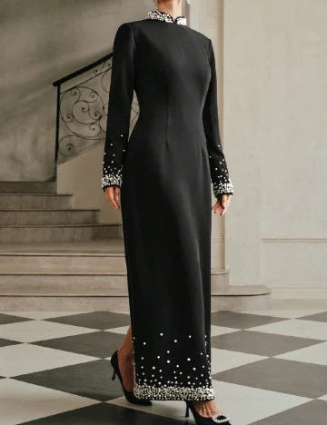 Rochie lunga Anewsta, negru