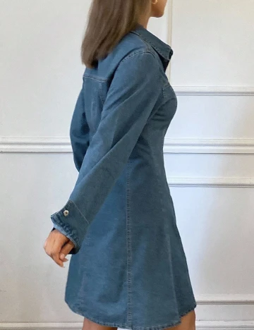 Rochie scurta Dazy, albastru