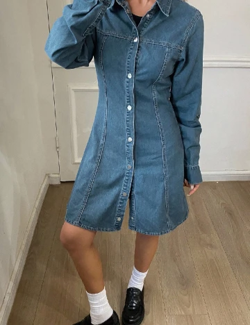 Rochie scurta Dazy, albastru