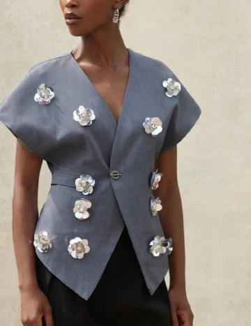 Bluza SHEIN, albastru