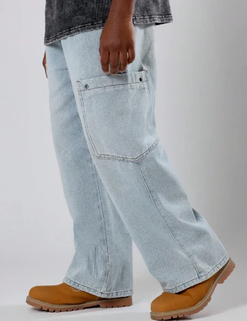 Blugi Shein Kids, albastru