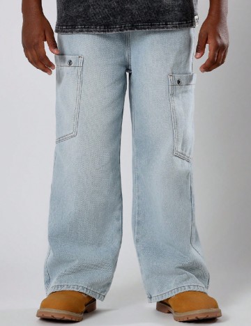 Blugi Shein Kids, albastru