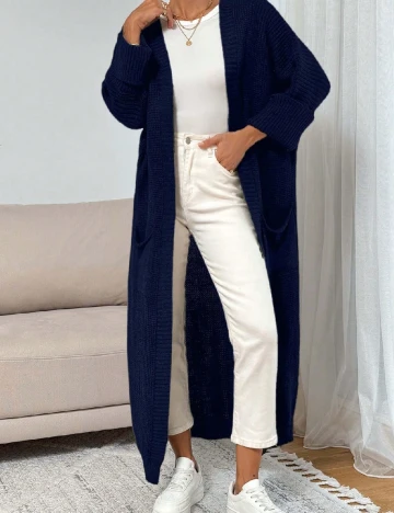 Cardigan SHEIN, bleumarin