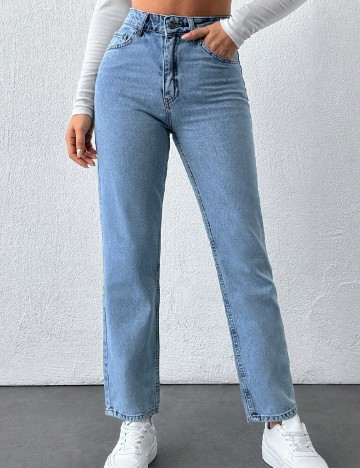 
						Blugi SHEIN, albastru