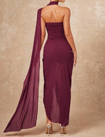 Rochie lunga SHEIN, pruna