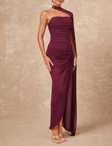 Rochie lunga SHEIN, pruna