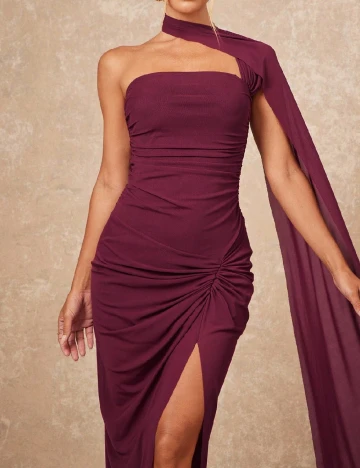 Rochie lunga SHEIN, pruna