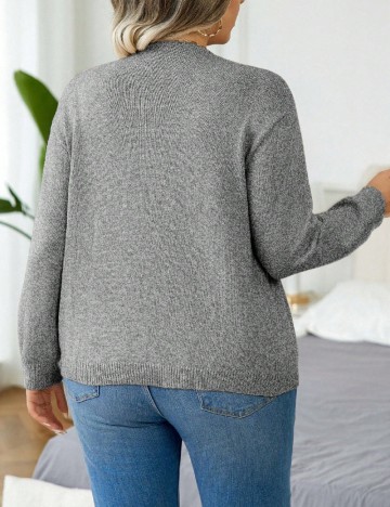 Cardigan SHEIN CURVE, gri