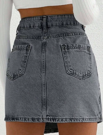 Fusta pantalon SHEIN, gri