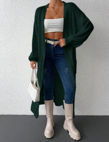 Cardigan SHEIN, verde