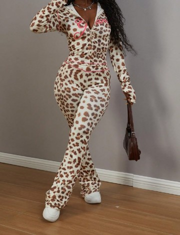 
						Compleu SHEIN, animal print