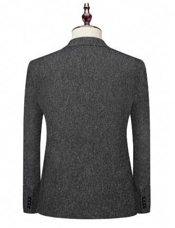 Costum SHEIN Plus Size Men, gri