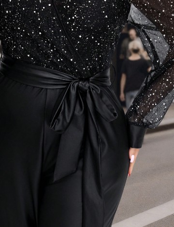 Salopeta SHEIN CURVE, negru