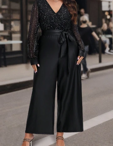 Salopeta SHEIN CURVE, negru