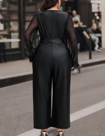 Salopeta SHEIN CURVE, negru