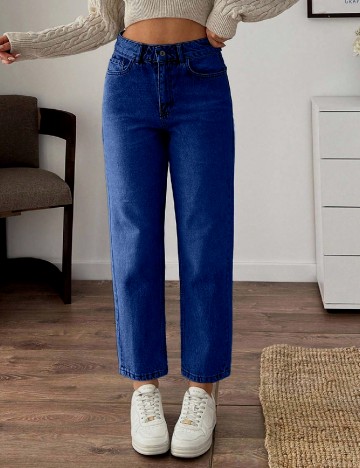 
						Blugi SHEIN, albastru