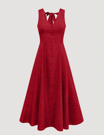 
						Rochie medie SHEIN CURVE, rosu