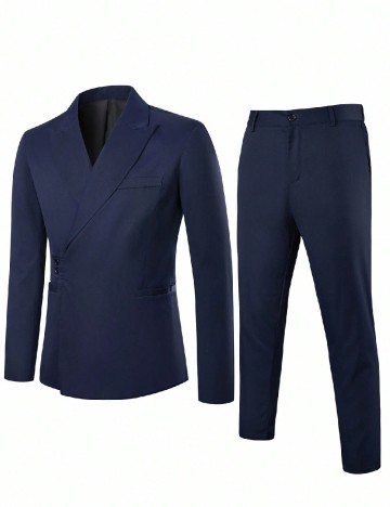 Costum SHEIN, bleumarin