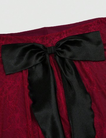 Fusta SHEIN CURVE, rosu