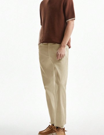 
						Pantaloni SHEIN, crem