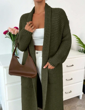 Cardigan SHEIN, verde