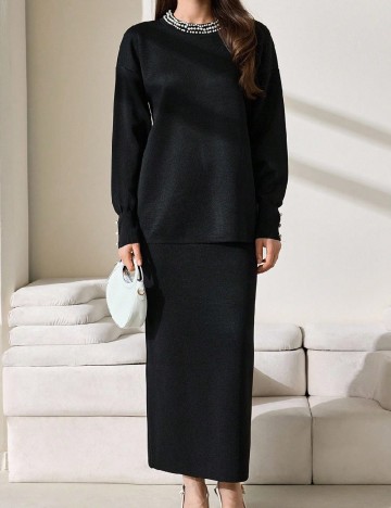 
						Compleu SHEIN, negru