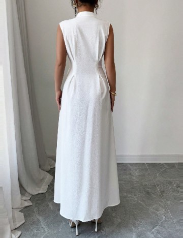 Rochie medie SHEIN, alb