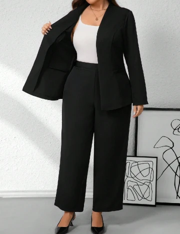 Compleu SHEIN CURVE, negru